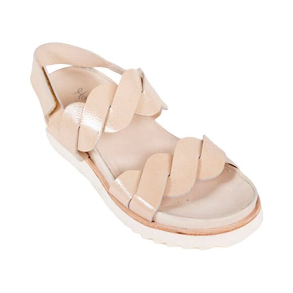 Homers ELBA ReverseVernice Vacheta Sandals - Picture 1 of 7
